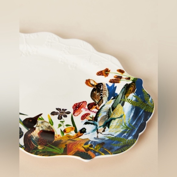 Anthropologie Nathalie Lete Marais Stoneware Platter NWT - Picture 2 of 3